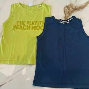 Zara bundle sleeveless shirts